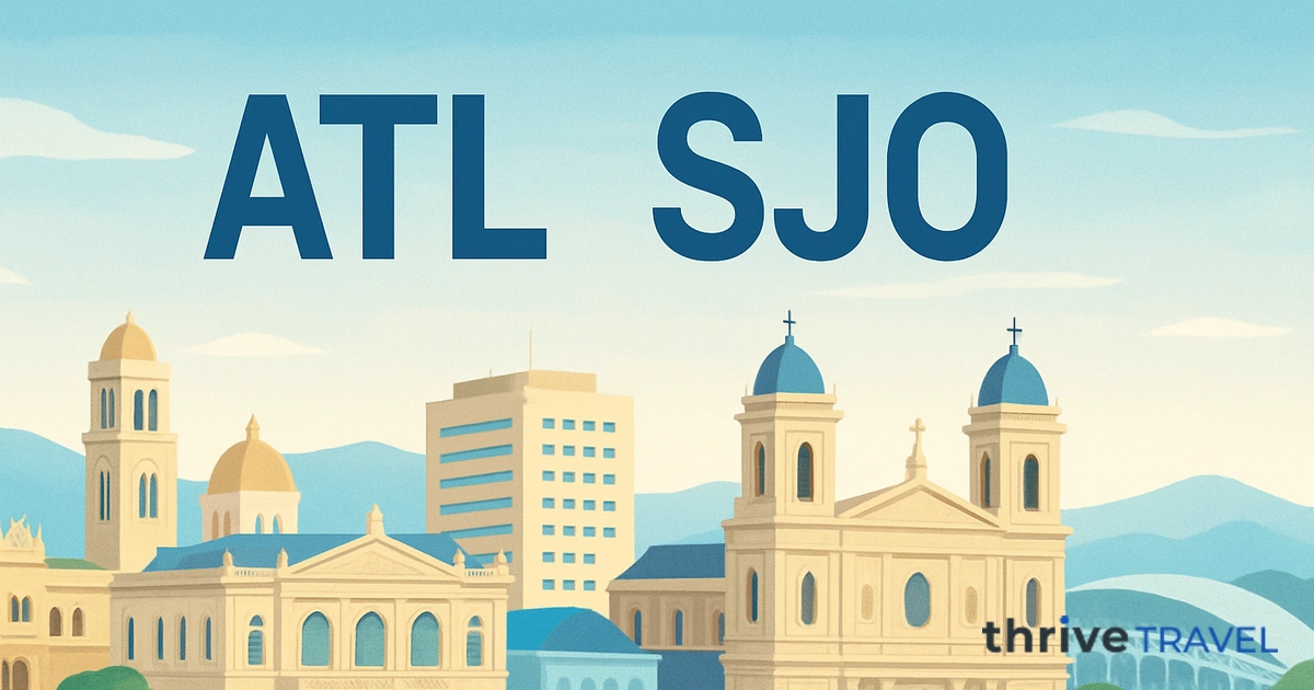 Atlanta to San Jose