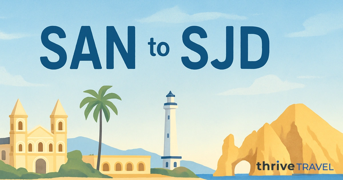 San Diego to San José del Cabo