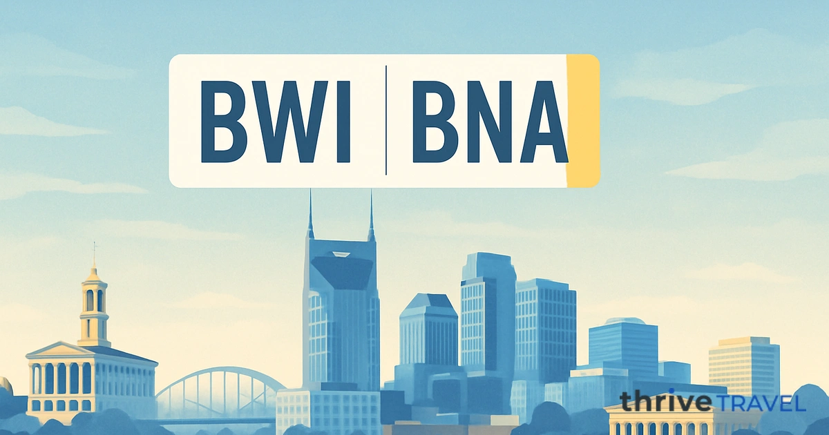 Baltimore to Nashville