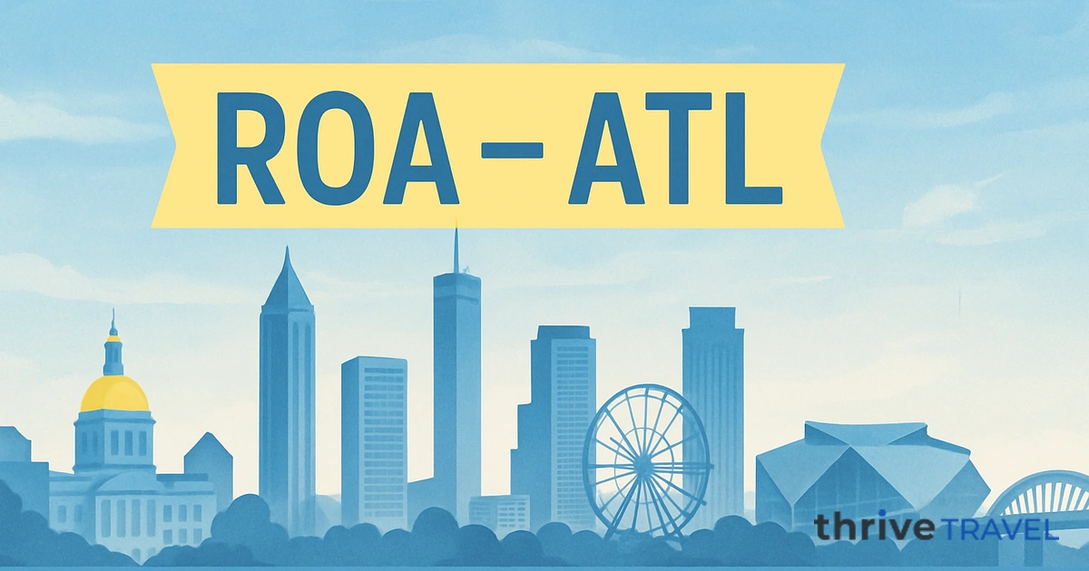 Roanoke to Atlanta