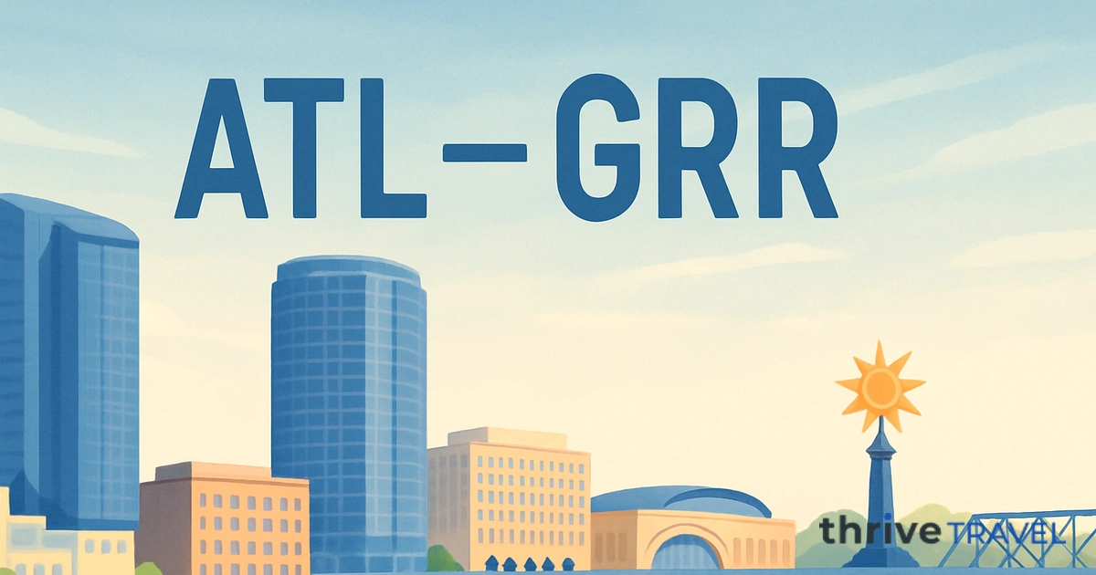 Atlanta to Grand Rapids