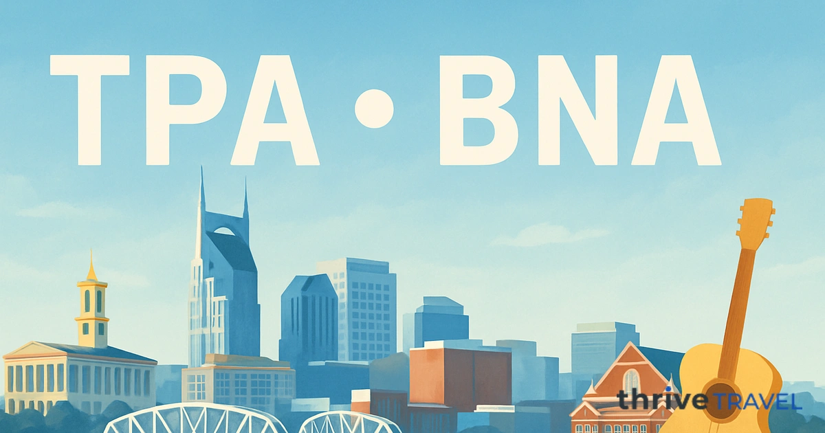 Tampa to Nashville