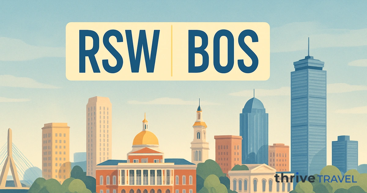 Fort Myers to Boston