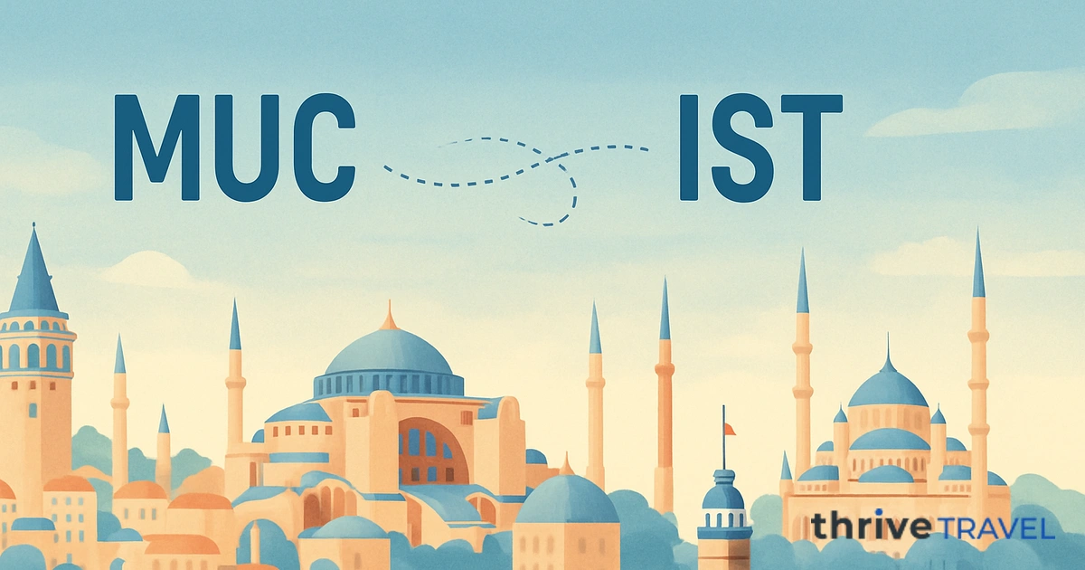 Munich to Istanbul