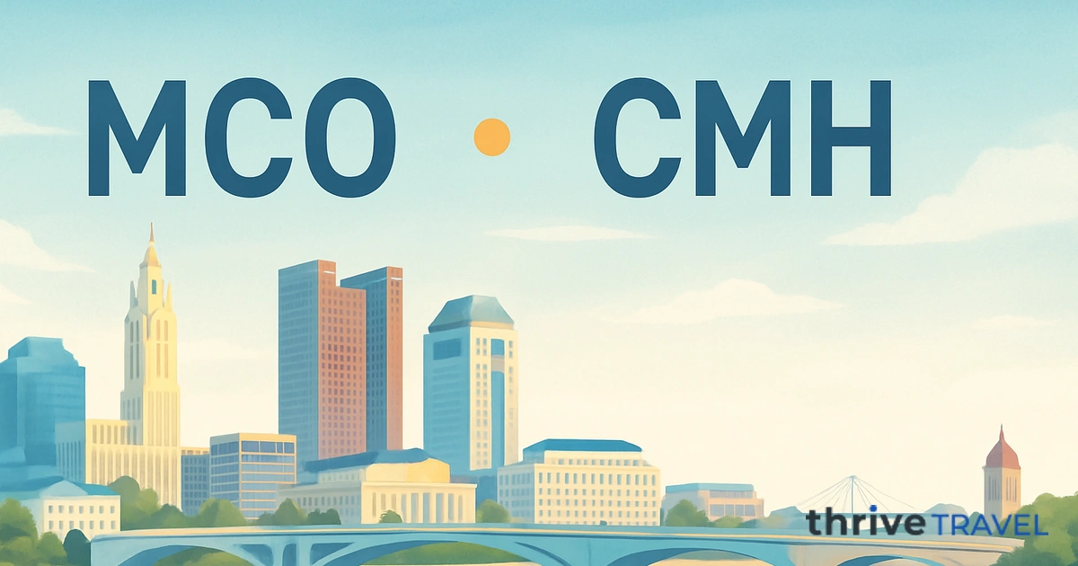 Orlando to Columbus