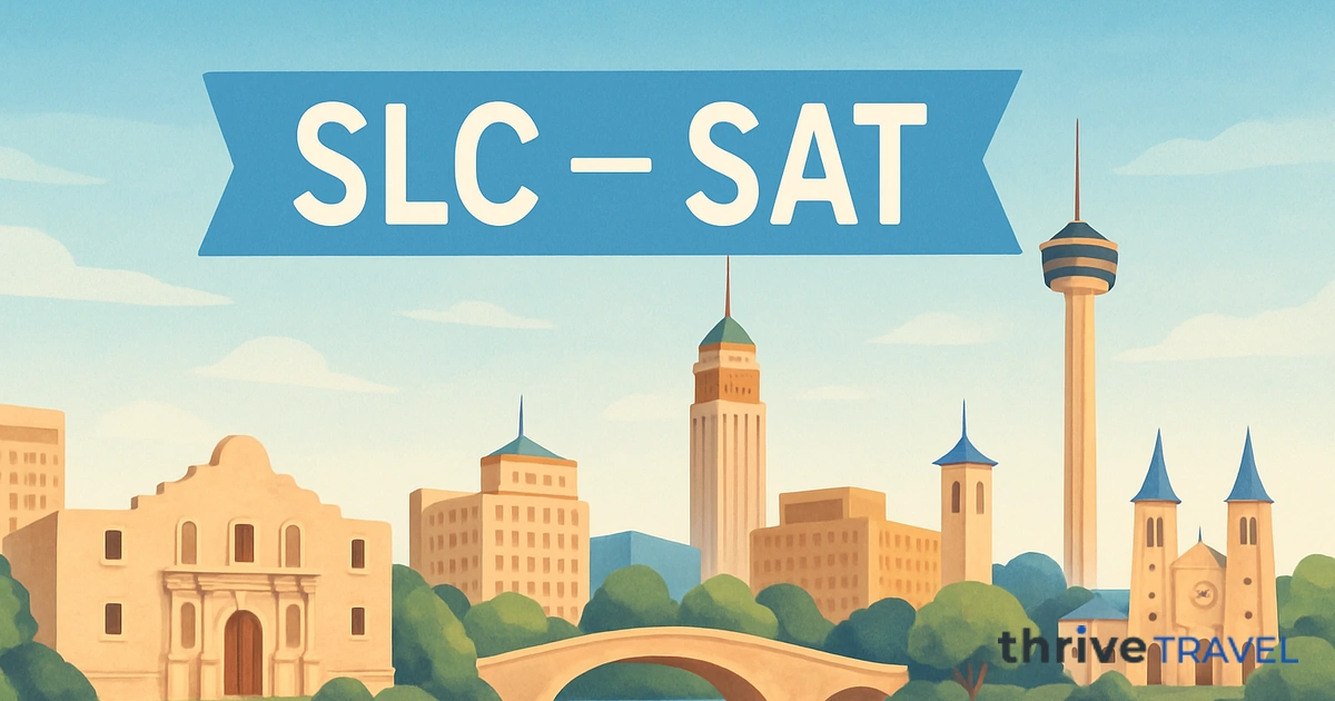Salt Lake City to San Antonio