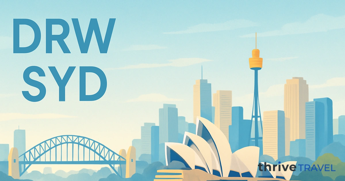Darwin to Sydney