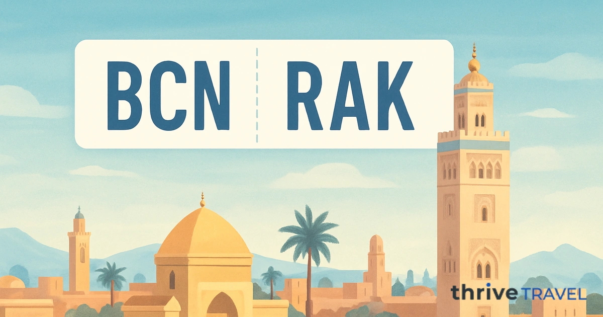 Barcelona to Marrakech