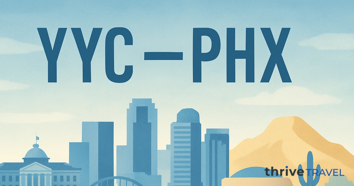 Calgary to Phoenix