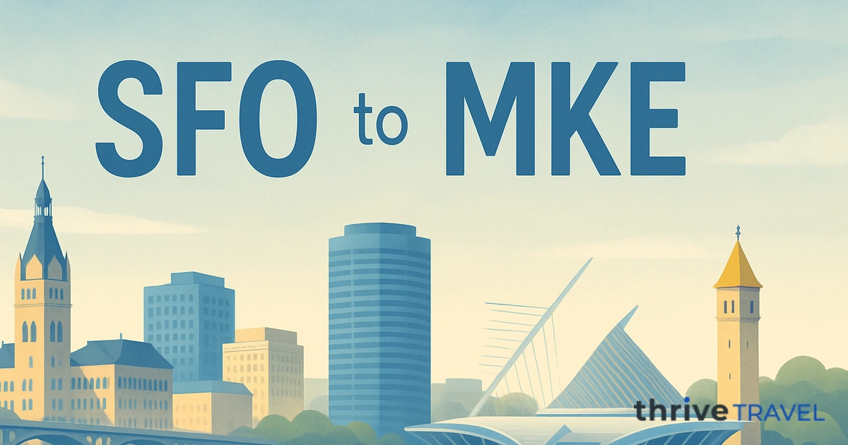 San Francisco to Milwaukee
