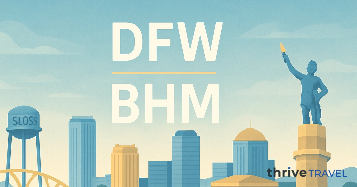 Dallas to Birmingham