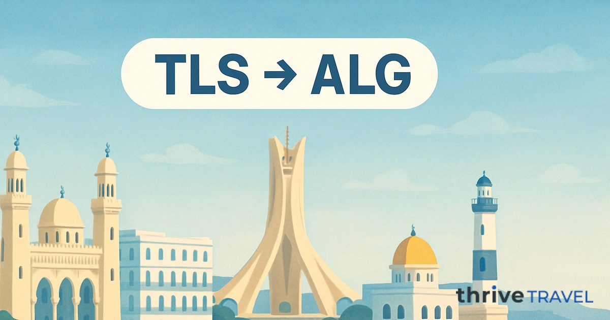 Toulouse to Algiers