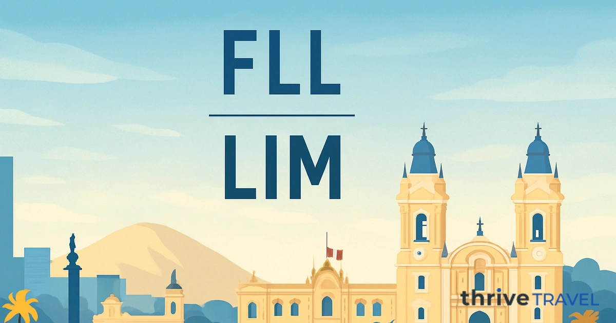Fort Lauderdale to Lima
