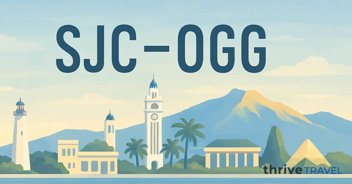 San Jose to Maui