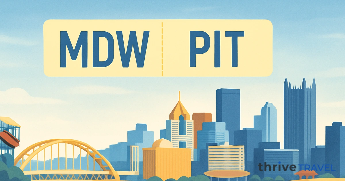 Chicago to Pittsburgh