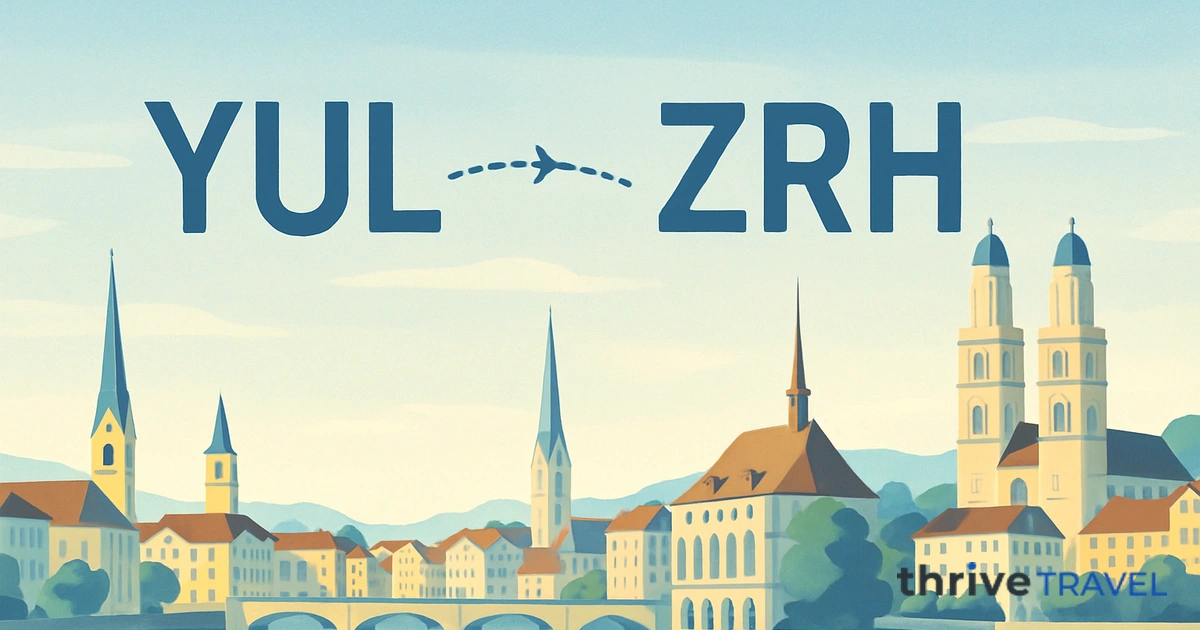 Montreal to Zurich