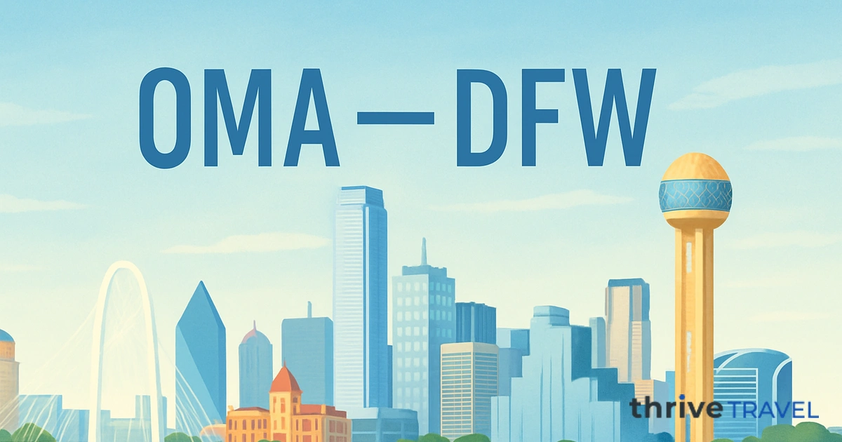 Omaha to Dallas