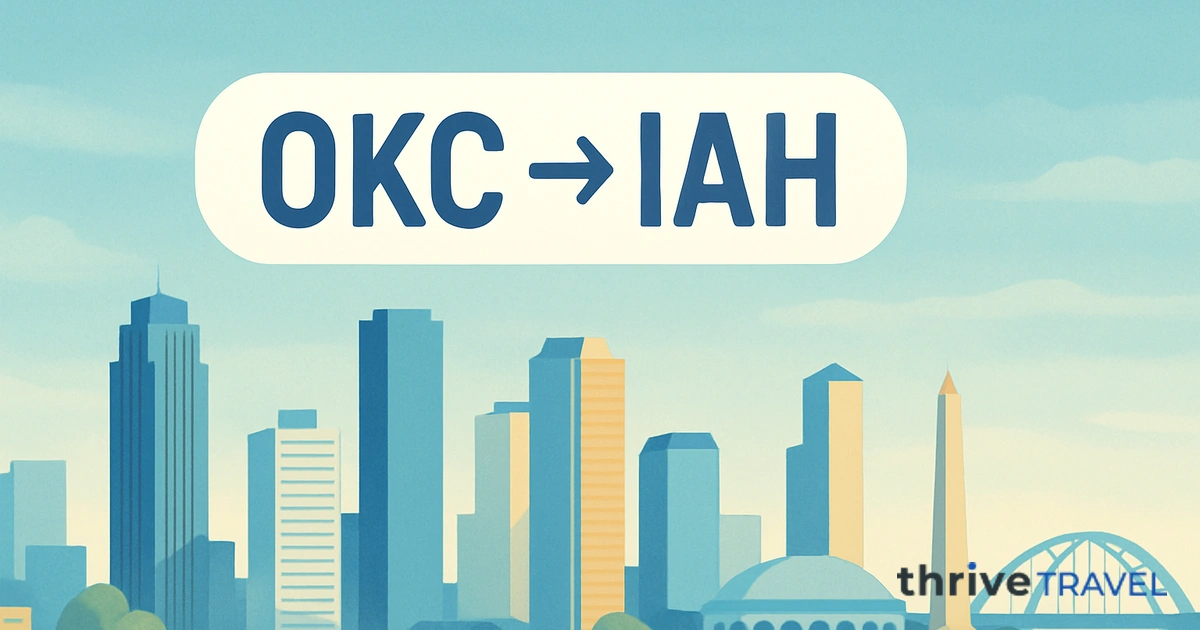 Oklahoma City to Houston