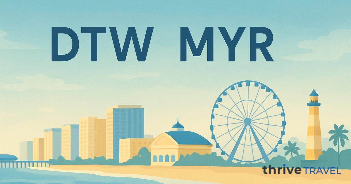 Detroit to Myrtle Beach