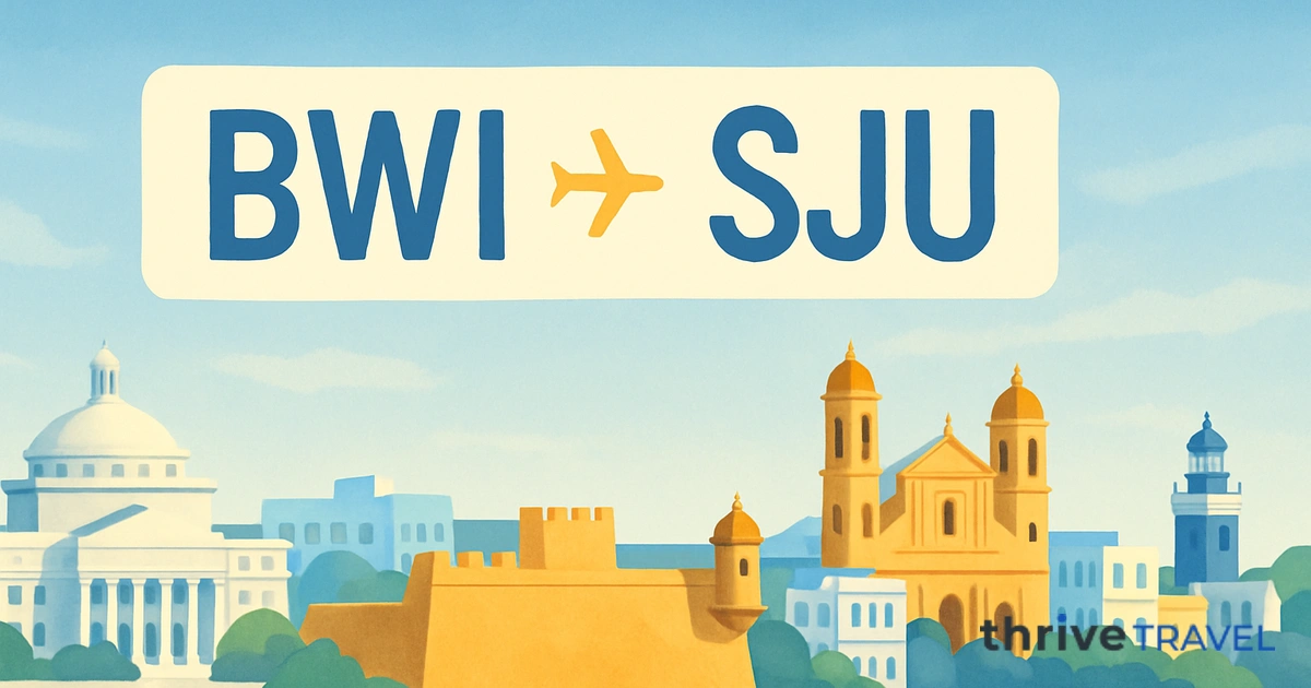 Baltimore to San Juan