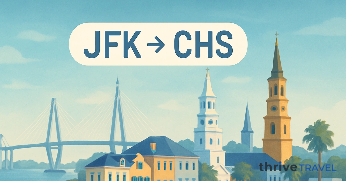 New York to Charleston