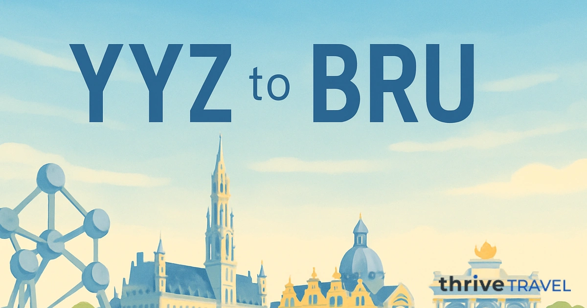 Toronto to Brussels