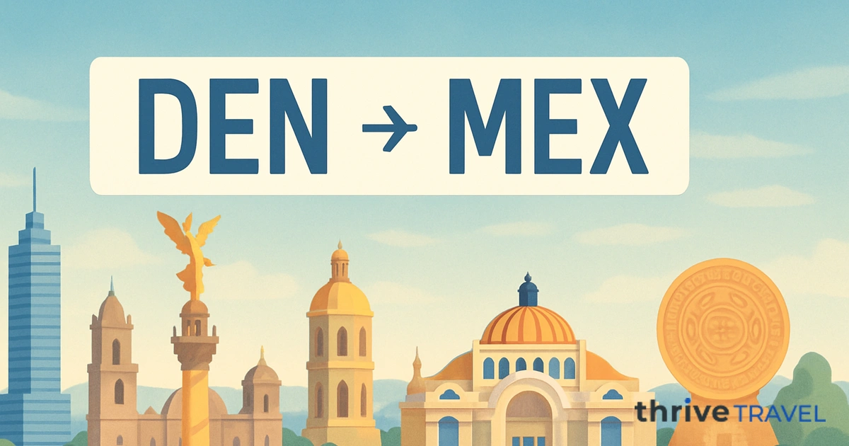 Denver to Mexico City