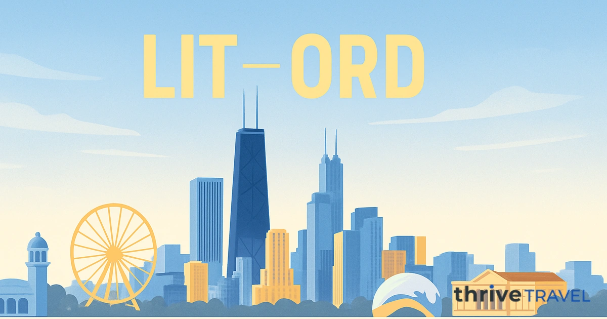 Little Rock to Chicago