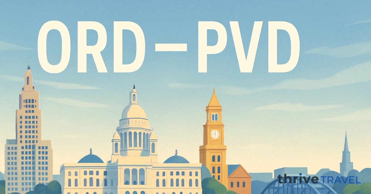 Chicago to Providence