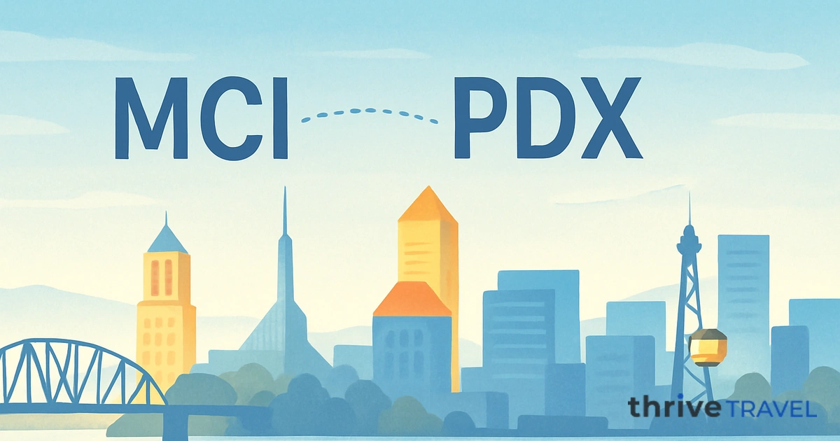 Kansas City to Portland