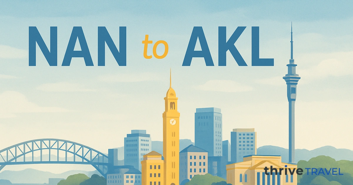 Nadi to Auckland