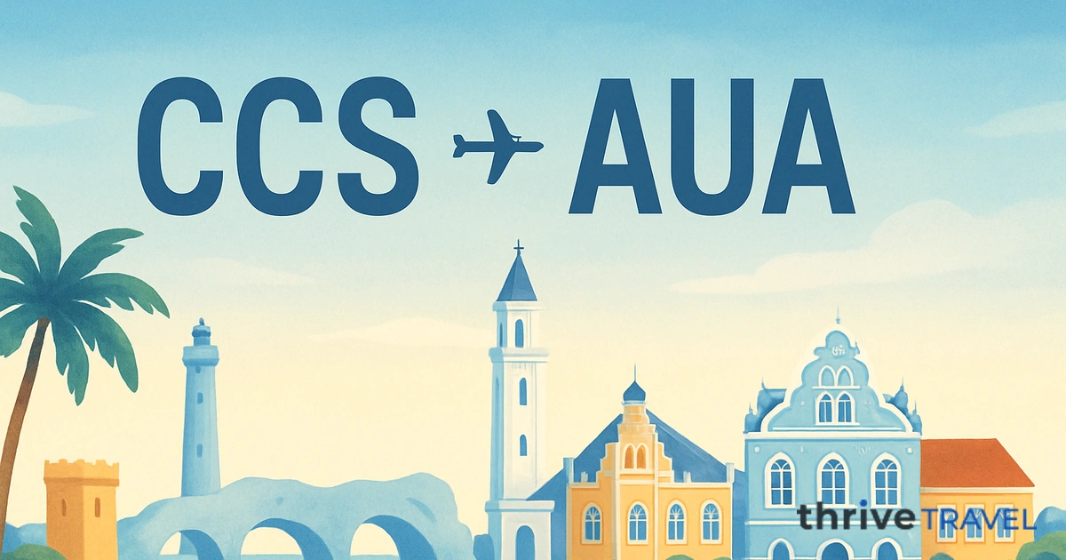 Caracas to Aruba