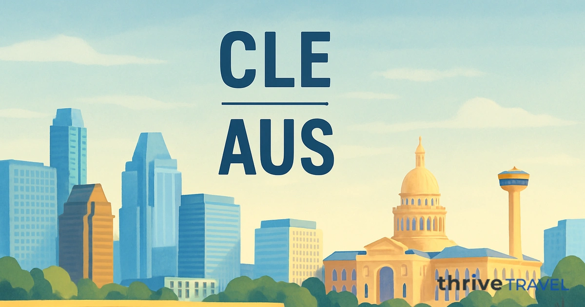 Cleveland to Austin