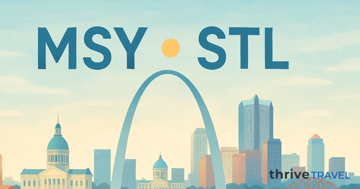 New Orleans to St. Louis