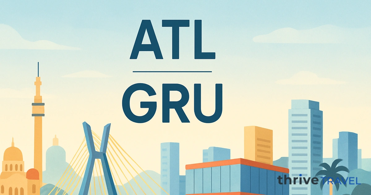 Atlanta to São Paulo