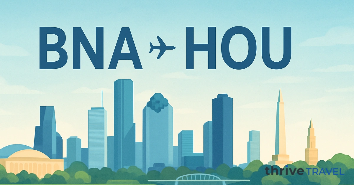 Nashville to Houston