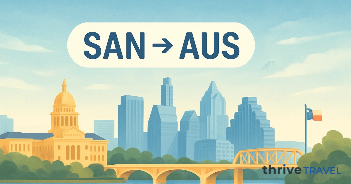 San Diego to Austin