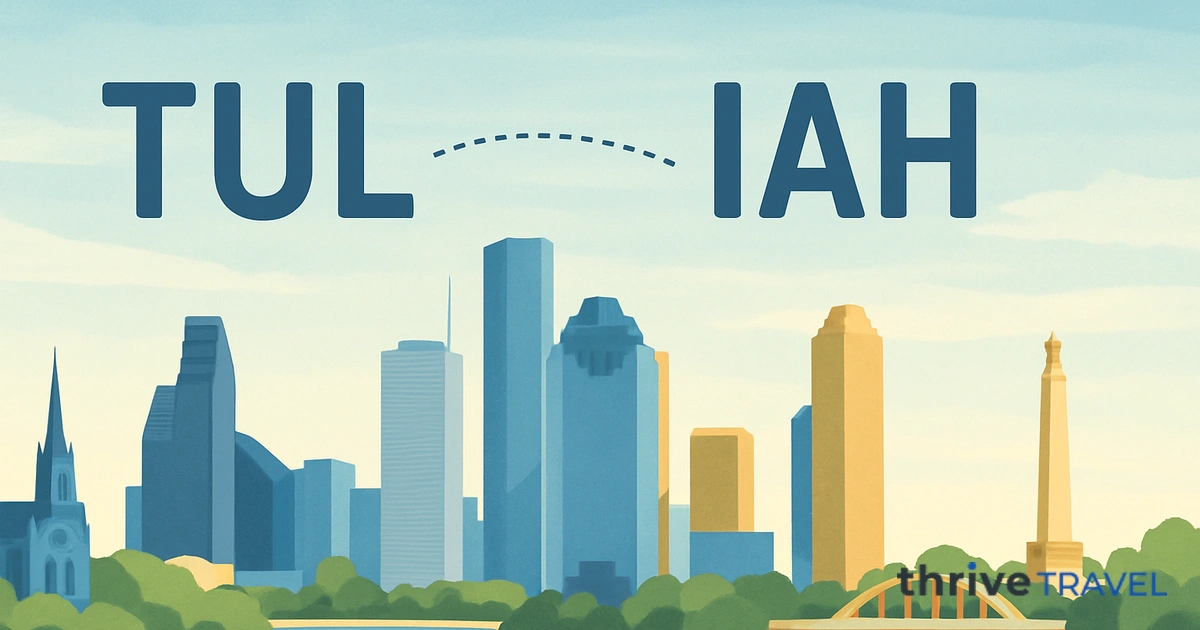 Tulsa to Houston