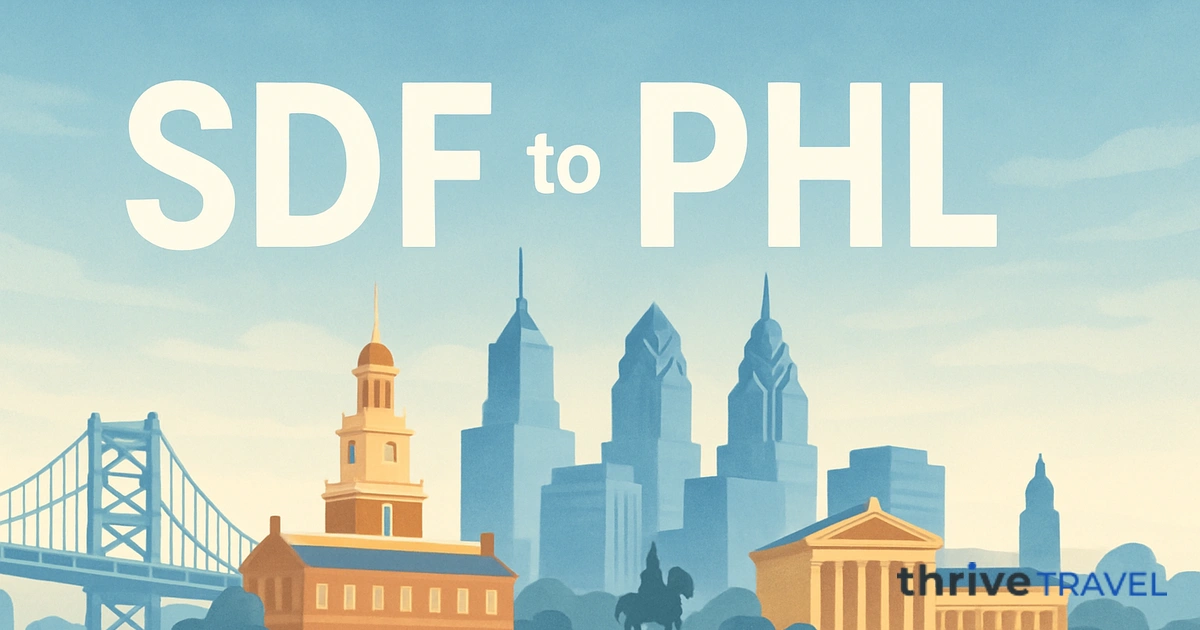 Louisville to Philadelphia
