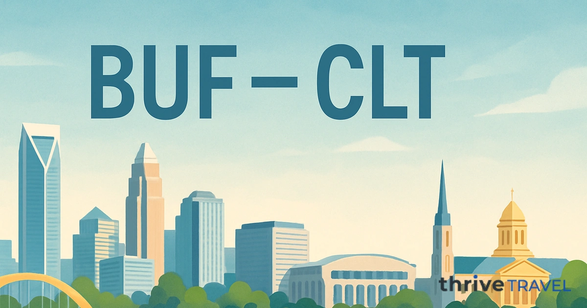 Buffalo to Charlotte