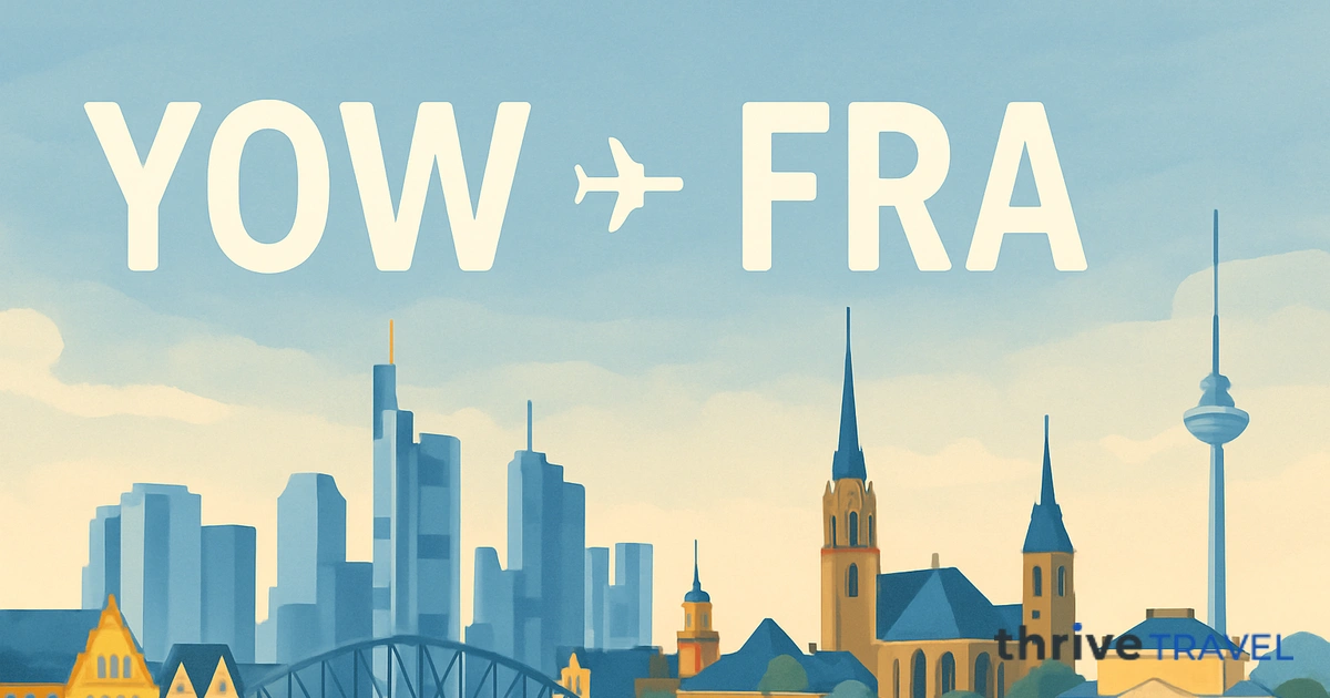 Ottawa to Frankfurt