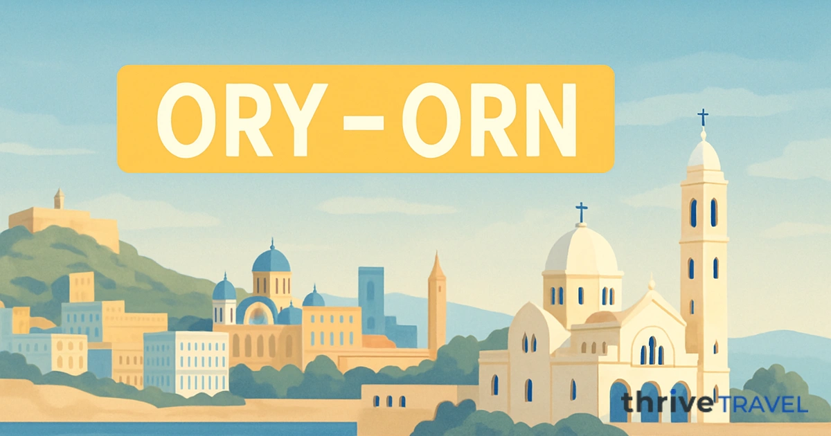 Paris to Oran