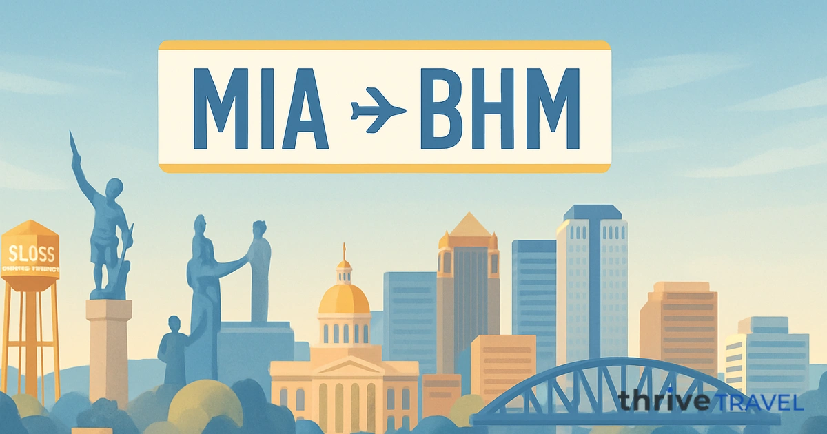 Miami to Birmingham