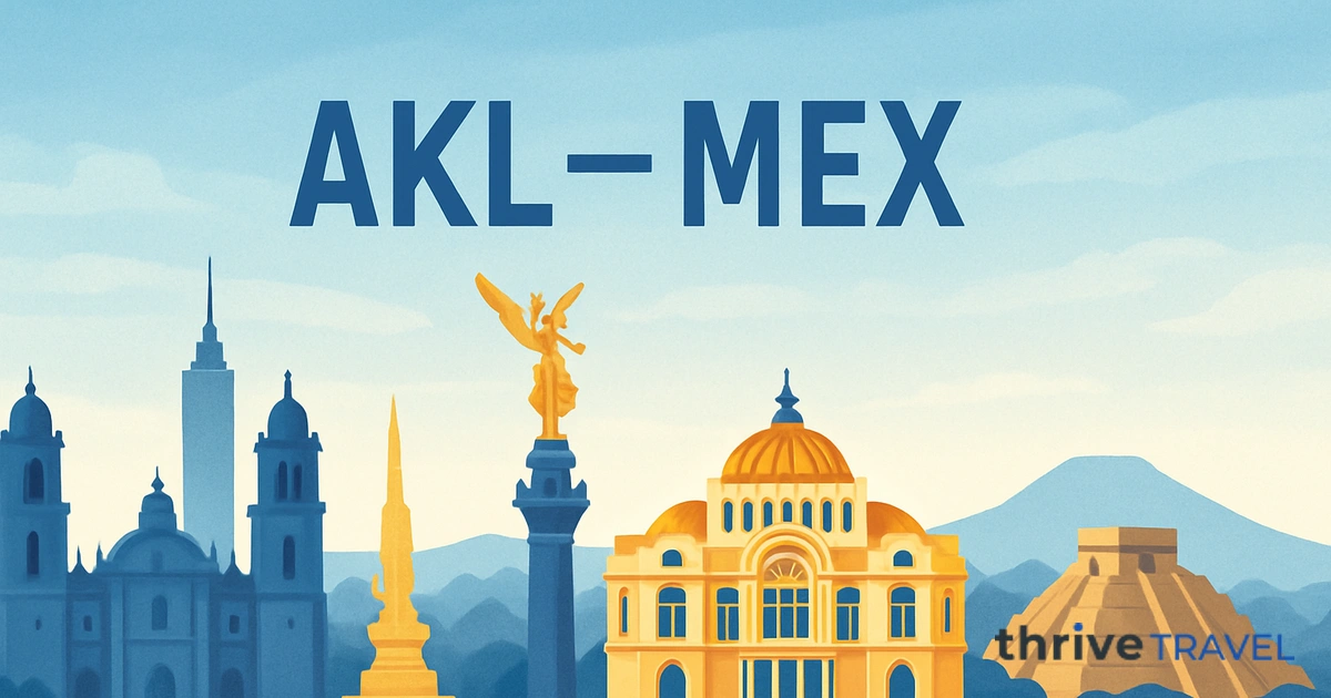 Auckland to Mexico City