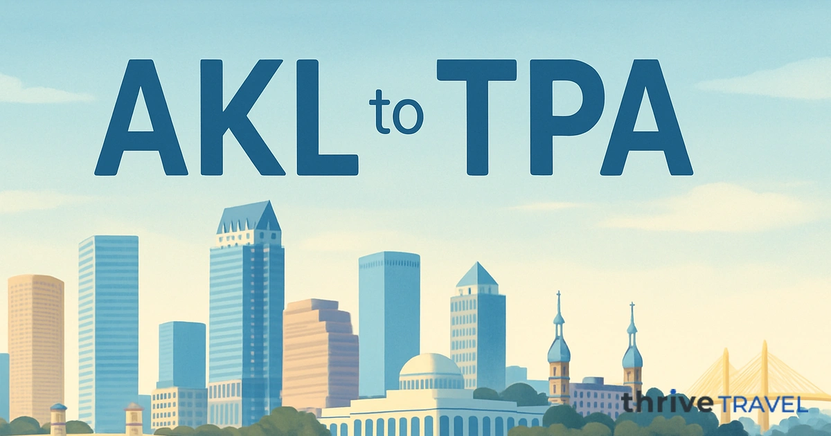 Auckland to Tampa