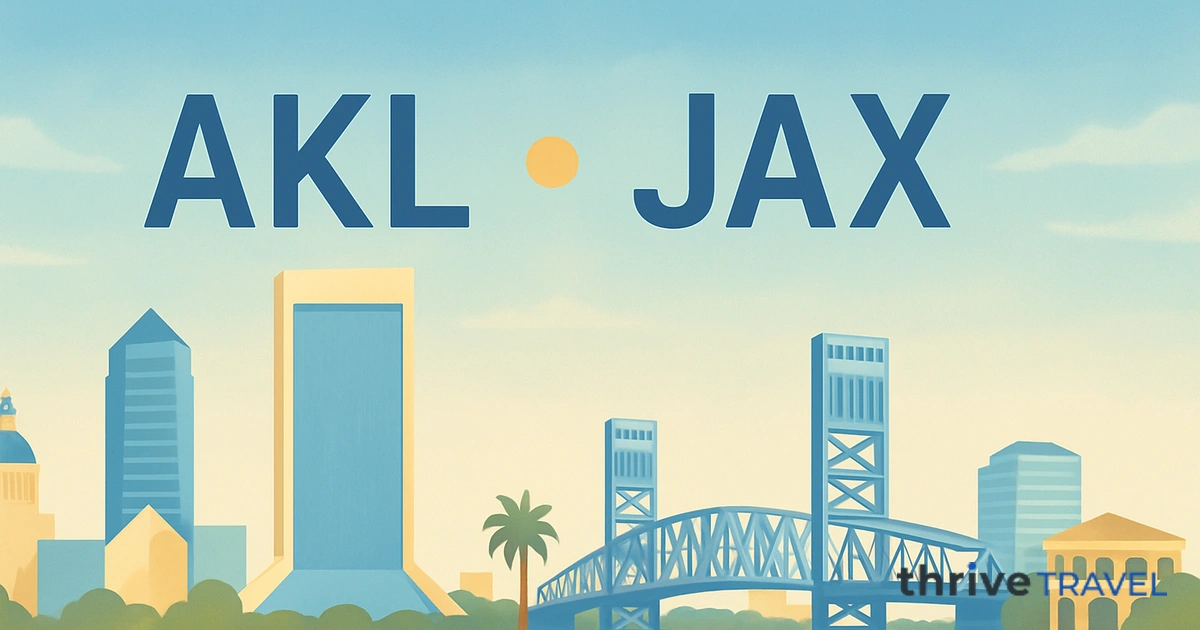 Auckland to Jacksonville