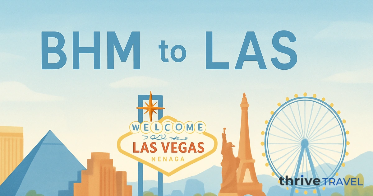 Birmingham to Las Vegas