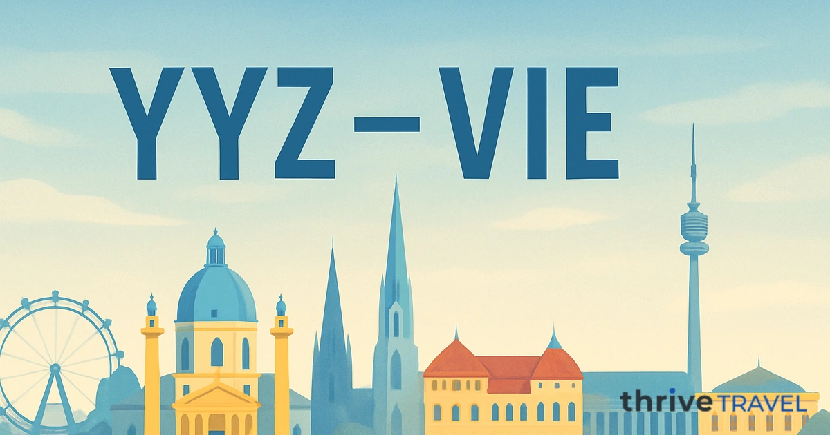 Toronto to Vienna