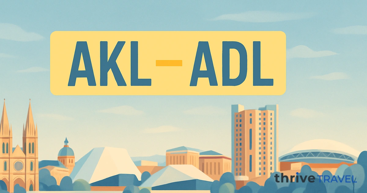Auckland to Adelaide