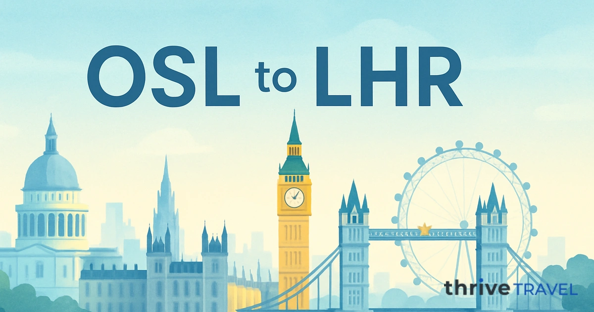 Oslo to London